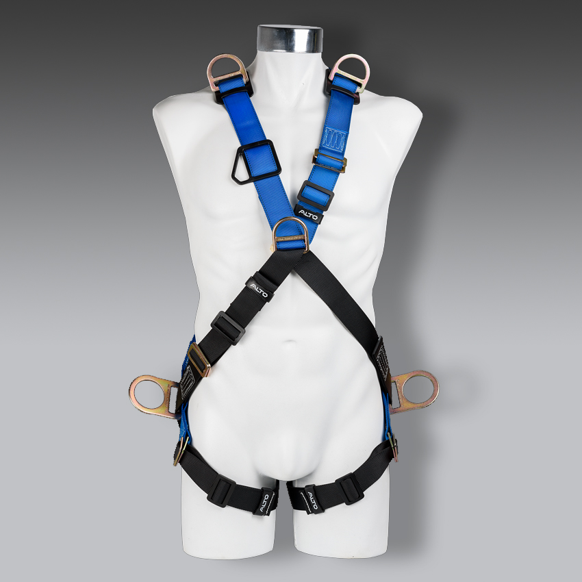 arnes para la seguridad industrial arnEs multipropOsito 6 anillos d dorsal esternal hombros y laterales modelo a6pr sl marca alto